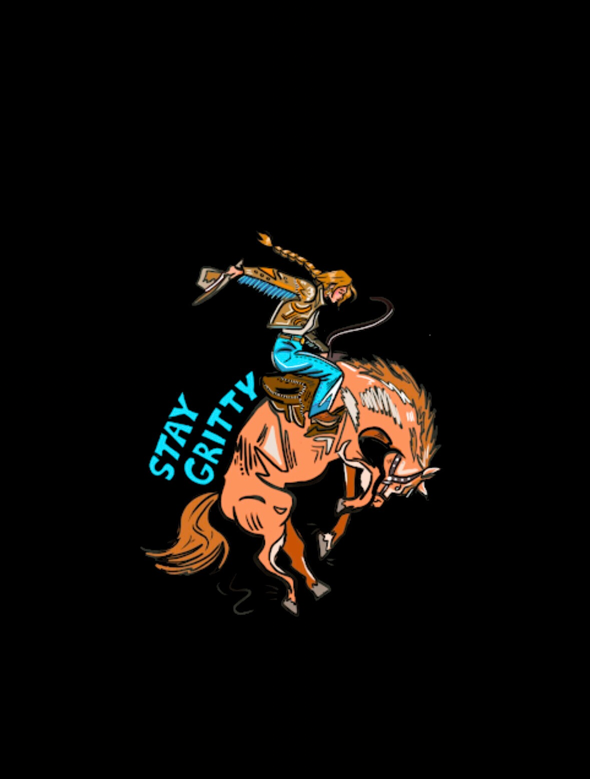 Stay Gritty Sticker