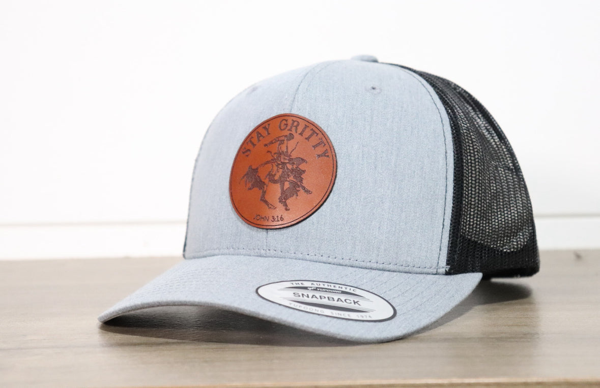 Stay Gritty John 3:16 Trucker