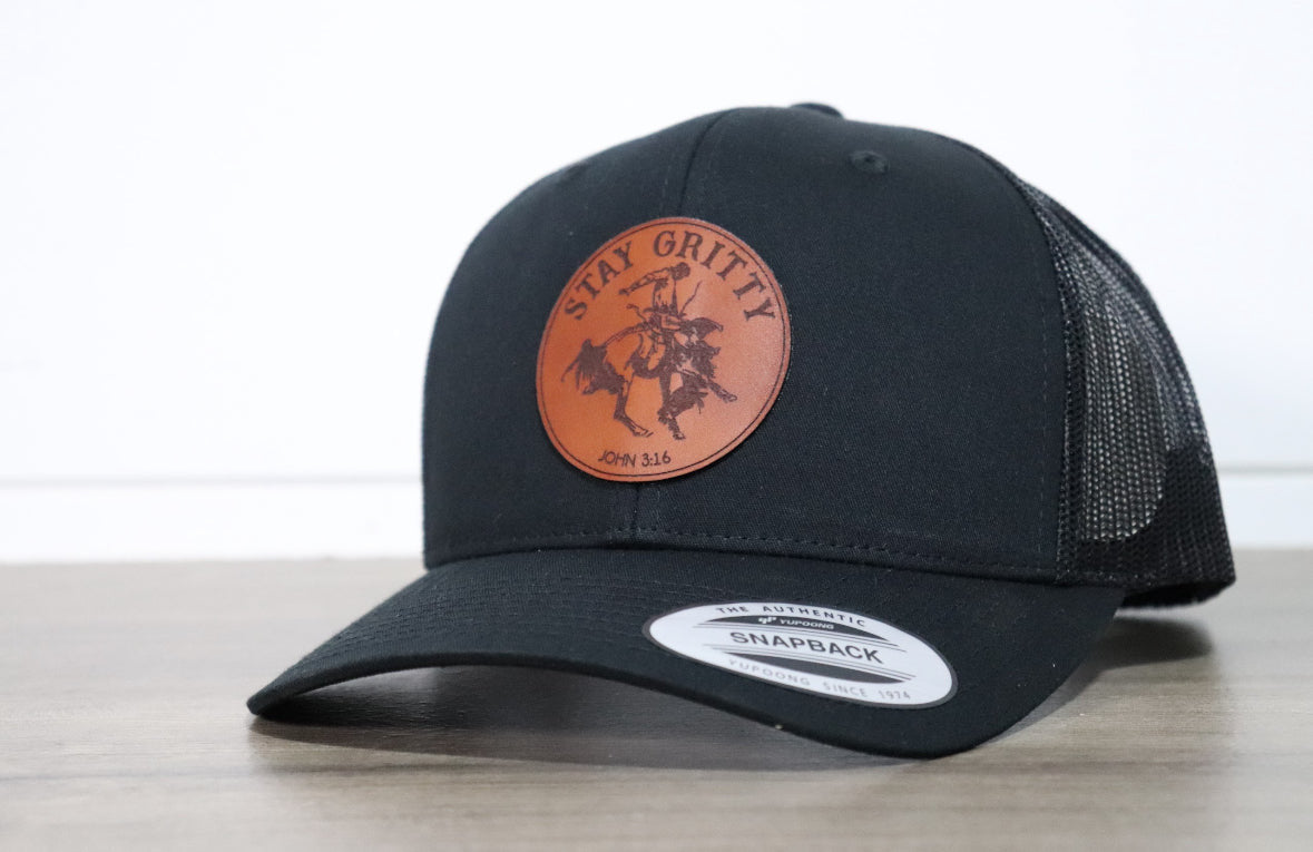 Stay Gritty John 3:16 Trucker