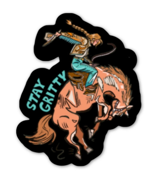 Stay Gritty Sticker